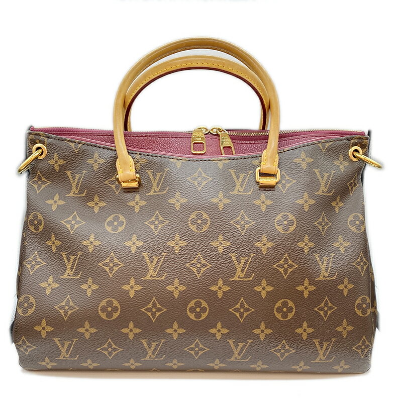 ルイ・ヴィトン LOUIS VUITTON パラス M41147 モノグラム ローズ ハンドバッグ ショルダーバッグ レディース【中古】