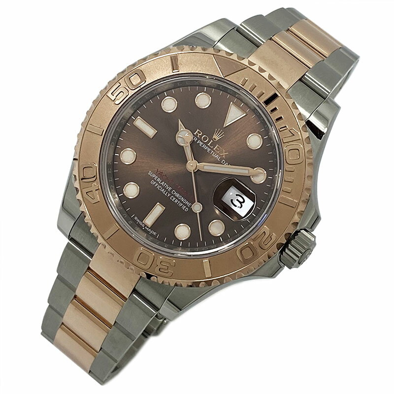 ロレックス ROLEX ヨットマスター40 116621 SS/K18PG チョコレート文字盤 自動巻き