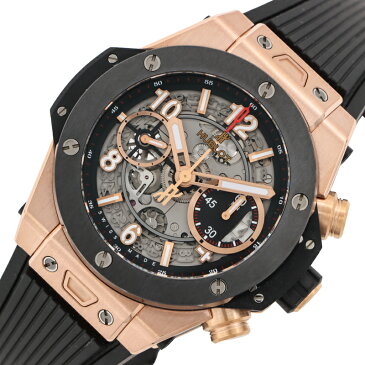 ウブロ HUBLOT ビッグバン ウニコ キングゴールドセラミック 441.OM.1180.RX メンズ 腕時計【中古】