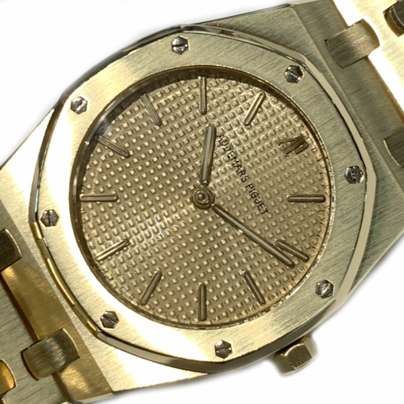 オーデマ・ピゲ AUDEMARS PIGUET ロイヤルオーク 56303BA イエローゴールド クオーツ レディース 腕時計【中古】