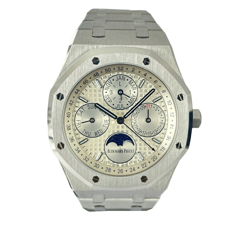 オーデマ・ピゲ AUDEMARS PIGUET ロイヤルオーク パーペチュアルカレンダー 26574ST.OO.1220ST.01 メンズ 中古