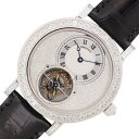 ブレゲ Breguet クラシック グランド・コンプリケーション トゥールビヨン 5359BB/6B/9V6 DD0D パヴェダイヤモンド K18WG/レザー ...
