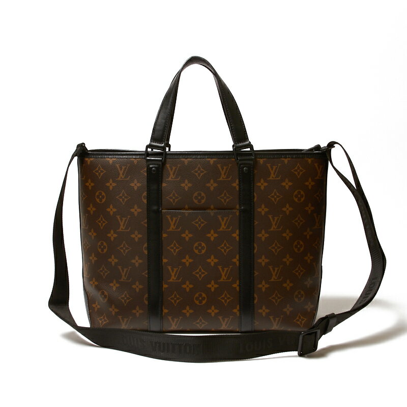 【7/1〜 先着順！最大3万円OFFクーポン＆ 1日はポイント2倍】ルイ・ヴィトン LOUIS VUITTON ウィークエンドGM M45733 メンズ トートバッグ【中古】のサムネイル