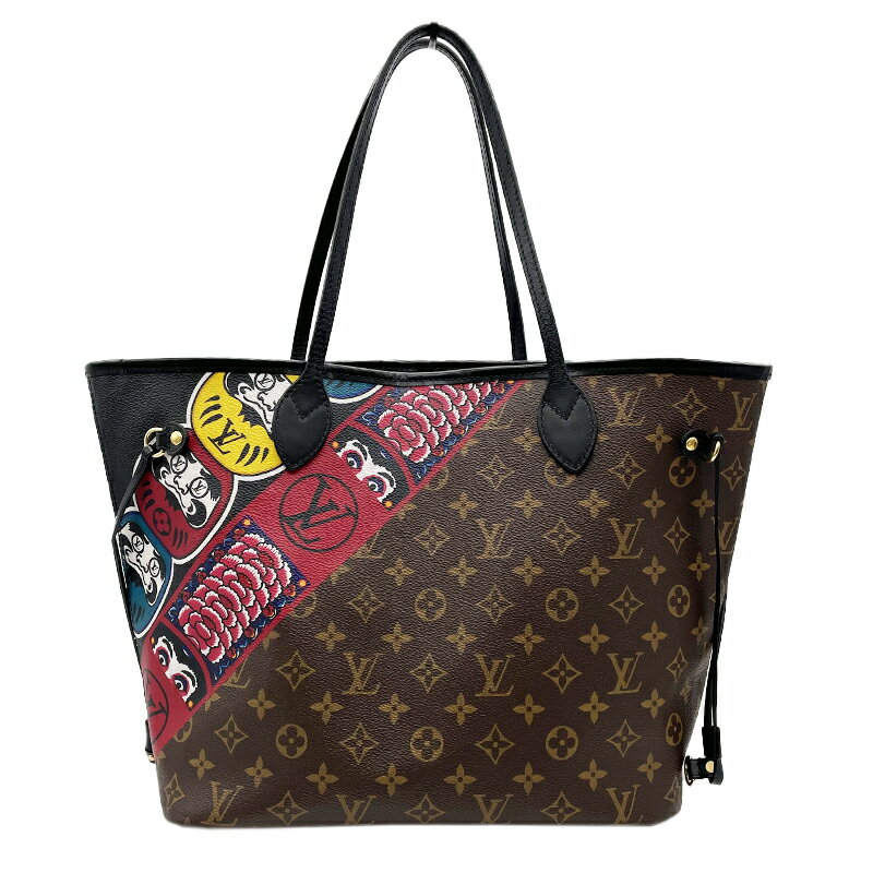 ルイ・ヴィトン LOUIS VUITTON ネヴァーフルMM 山本寛斎コラボ M43499 モノグラム×カブキ×ダルマ レディース トートバッグ【中古】