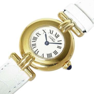 カルティエ Cartier マスト コリゼ 590002 クオーツ レディース 腕時計【中古】