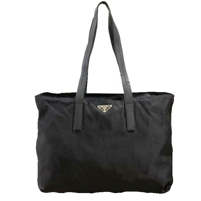 【最大3万円OFFクーポン配布中！9/1〜】プラダ PRADA ナイロン トート ブラック ユニセックス トートバッグ【中古】