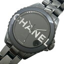 シャネル CHANEL J12 ウォンテッド ドゥ シャネル H7418 ブラック セラミック ブラックセラミック 自動巻き メンズ 腕時計【中古】