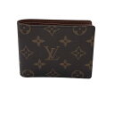 ルイ・ヴィトン LOUIS VUITTON ミュルティプル M60895 ユニセックス 二つ折り財布【中古】