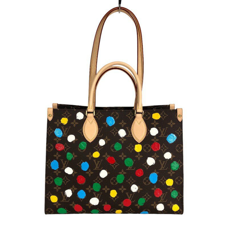 ルイ・ヴィトン LOUIS VUITTON LV×YK オンザゴーMM M46379 モノグラム×マルチ レディース ハンドバッグ【中古】のサムネイル