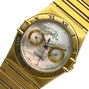 オメガ OMEGA コンステレーション ホワイトシェル 396.1071 レディース 腕時計【中古】