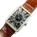 フランク・ミュラー FRANCK MULLER ロングアイランド 1200SCD ブラック メンズ 腕時計【中古】