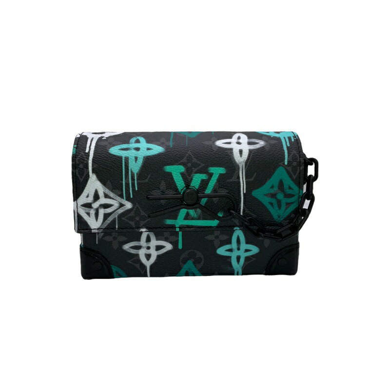 ルイ・ヴィトン LOUIS VUITTON スティーマー・ウェアラブルウォレット M81852 ブラック レディース ショルダーバッグ【中古】のサムネイル
