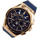 ウブロ HUBLOT アエロ・フュージョン クロノグラフ オーリンスキー キングゴールド ブルー 525.OX.5180.RX.ORL21 ブルー メンズ 腕時...