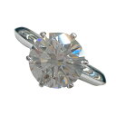 ティファニー TIFFANY&CO ソリティアダイヤリング Pt950/ダイヤモンド ダイヤモンド ジュエリー【中古】