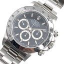 ロレックス ROLEX コスモグラフ デイトナ 16520 ブラック ステンレススチール SS 自動巻き メンズ 腕時計【中古】