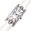 ハリーウィンストン HARRY WINSTON アヴェニューCミニ ホワイトシェル AVCQHM16WW024 K18ホワイトゴールド レディース 腕時計【中古...