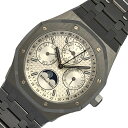 オーデマ・ピゲ AUDEMARS PIGUET ロイヤルオーク パーペチュアルカレンダー 26574ST.OO.1220ST.01 シルバー SS 自動巻き メ...