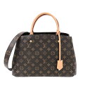 ルイ ヴィトン LOUIS VUITTON モンテーニュMM M41056 モノグラム モノグラムキャンバス レディース ハンドバッグ【中古】