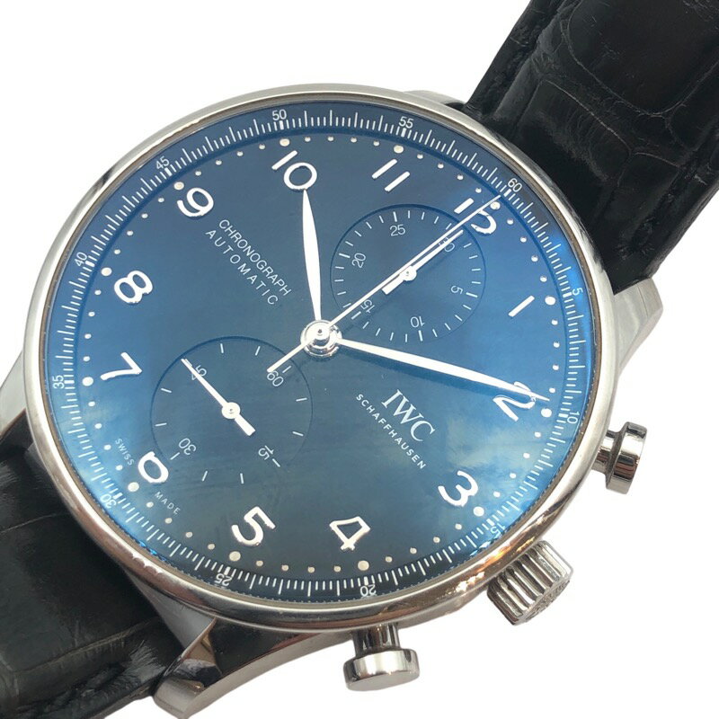 インターナショナルウォッチカンパニー IWC ポルトギーゼ クロノグラフ IW371609 SS メンズ 腕時計【中古】