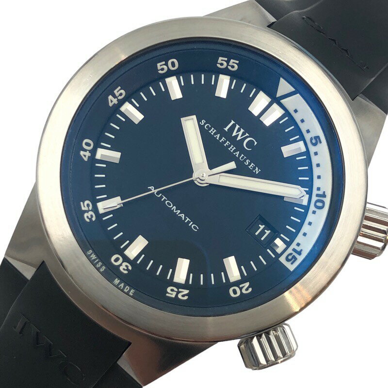 インターナショナルウォッチカンパニー IWC アクアタイマー IW354807 ブラック ステンレス ...