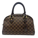 ルイ・ヴィトン LOUIS VUITTON ドゥオモ N60008 ダミエ・エベヌ ユニセックス ボストンバッグ【中古】