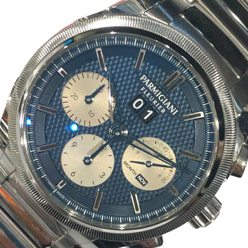 PARMIGIANI FLEURIER トンダ グラフ GT PFS906-1020002-10018 ブルー ステンレススチール メンズ 腕時計【中古】