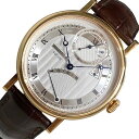 ブレゲ Breguet クラシック クロノメトリー 7727BR/12/9WU シルバー/ホワイト K18PG/純正革ベルト/純正尾錠 メンズ 腕時計