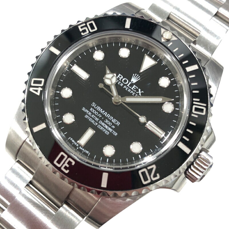 ロレックス ROLEX サブマリーナ ノンデイト 114060 SS メンズ 腕時計【中古】