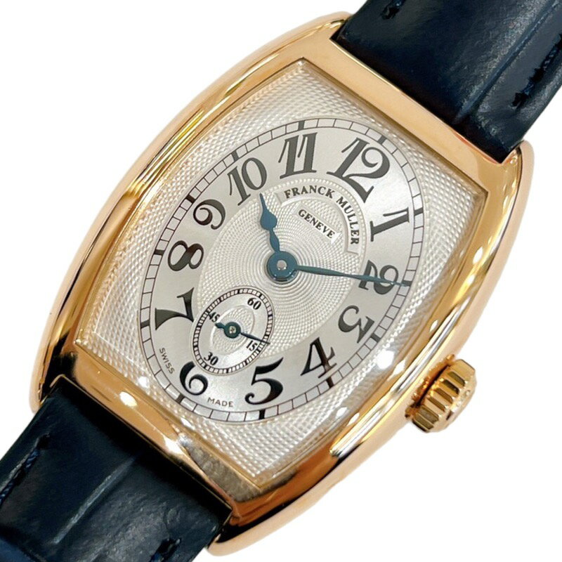 フランク・ミュラー FRANCK MULLER クロノメトロ 1752S6 K18ピンクゴールド 手巻き レディース 腕時計【中古】