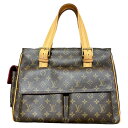 ルイ・ヴィトン LOUIS VUITTON ミュルティプリ・シテ M51162 ブラウン モノグラム レディース ハンドバッグ【中古】