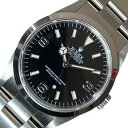ロレックス ROLEX エクスプローラー1 ブラックアウト 14270 ブラック ステンレススチール メンズ 腕時計【中古】