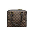 ルイ・ヴィトン LOUIS VUITTON プレラ N51150 エベヌ ダミエキャンバス レディース ハンドバッグ【中古】