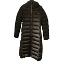 モンクレール MONCLER IMIN ダウンコート ブラック ナイロン レディース ダウンジャケット【中古】の商品画像