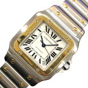 カルティエ Cartier サントスガルベXL W20099C4 K18/SS メンズ 腕時計【中古 ...