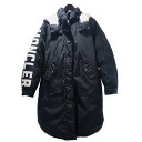 モンクレール MONCLER HUGON　ロングダウンコート 1C577 ナイロン レディース ダウ ...