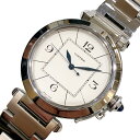 カルティエ Cartier パシャ42 W31072M7 ホワイト SS 自動巻き メンズ 腕時計【 ...