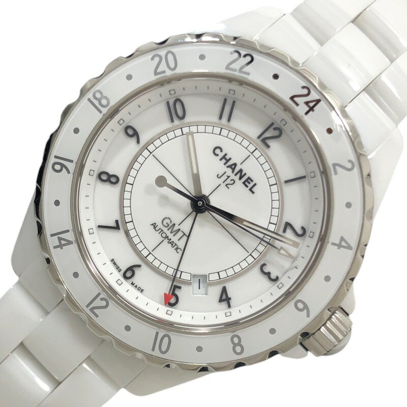 シャネル CHANEL J12 GMT H2126 ホワイト