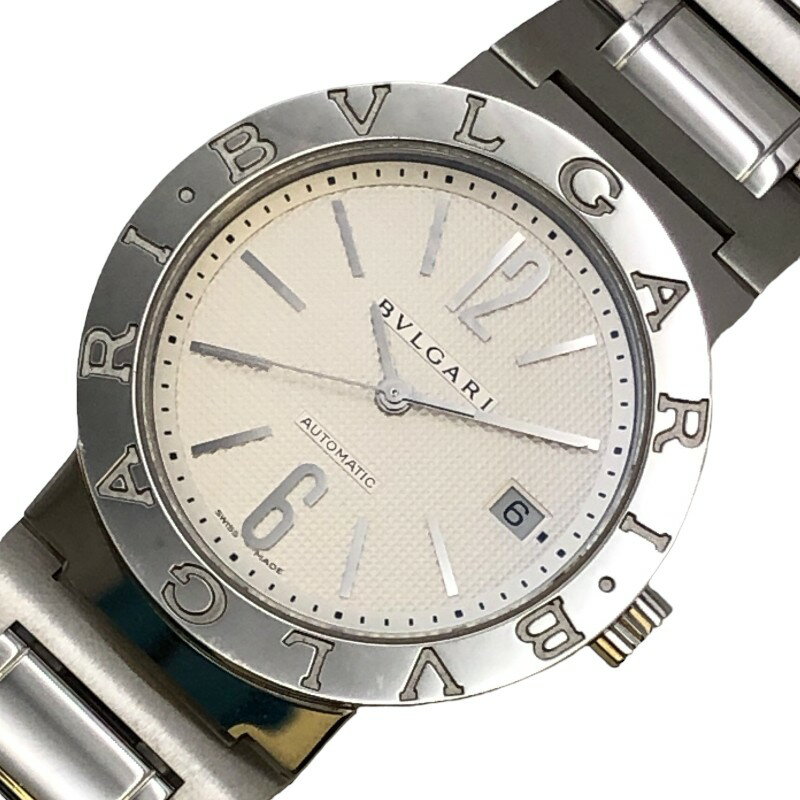 ブルガリ BVLGARI ブルガリブルガリ BB38SS アイボリー SS メンズ 腕時計【中古】