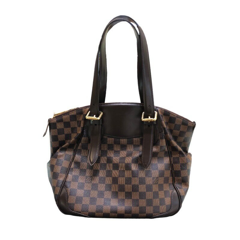 ルイ・ヴィトン LOUIS VUITTON ヴェローナMM N41118 モノグラム 塩化ビニール/レザー レディース トートバッグ【中古】