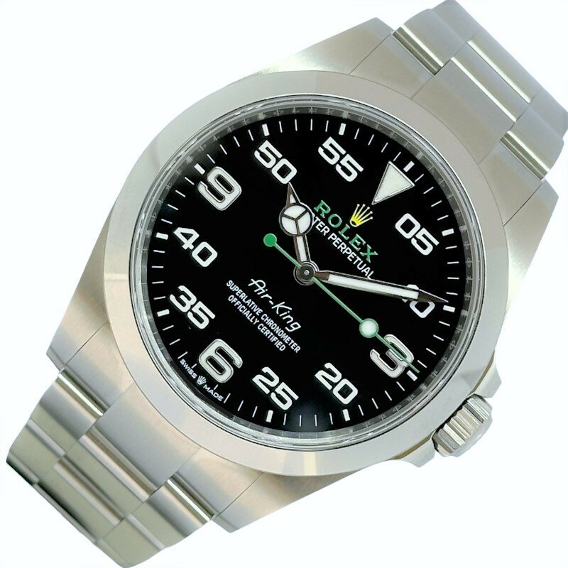 ロレックス ROLEX エアキング ランダムシリアル 126900 ステンレススチール 自動巻き メンズ 腕時計【中古】