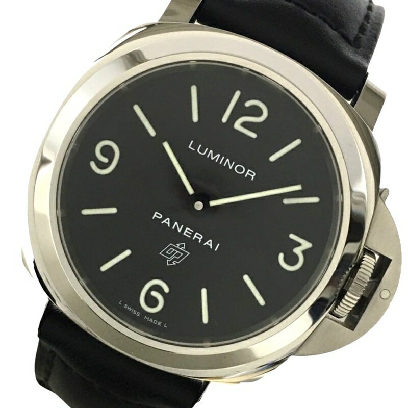 パネライ PANERAI ルミノール ベースロゴ PAM00000 SS メンズ 腕時計【中古】