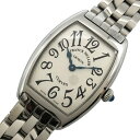 フランク・ミュラー FRANCK MULLER トノウカーベックス 1752QZ シルバー ステンレススチール レディース 腕時計【中古】