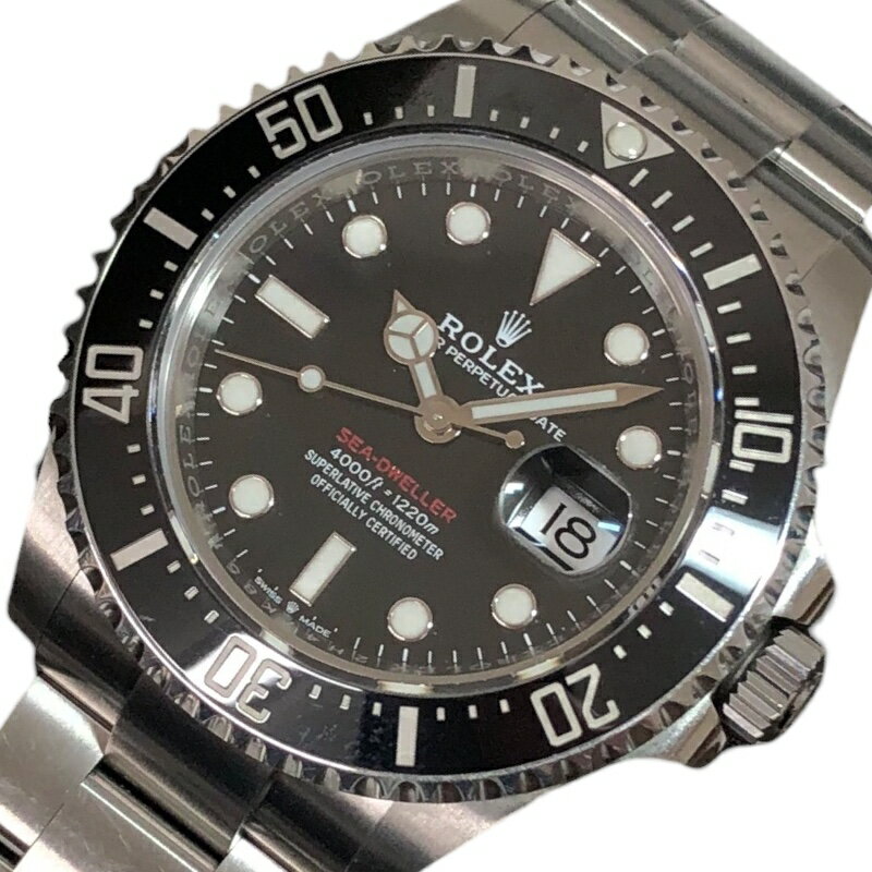 ロレックス ROLEX シードゥエラー 126600 黒文字盤 ステンレス メンズ 腕時計【中古】