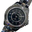 シャネル CHANEL J12エディションノワール　世界55本限定 H6347 セラミック メンズ 腕時計【中古】