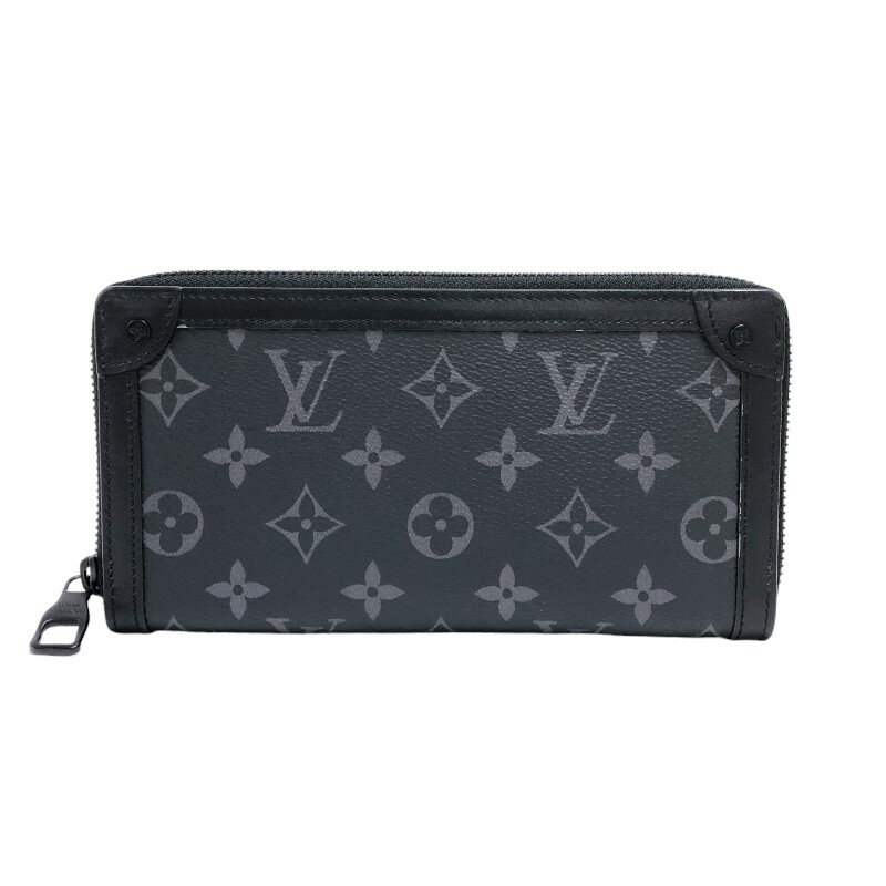 ルイ・ヴィトン LOUIS VUITTON トランク ジッピーウォレット M80558 モノグラム エクリプス モノグラム エクリプス メンズ 長財布【中古】