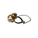 ミキモト MIKIMOTO パール ネクタイピン ゴールド K18 アクセサリー【中古】