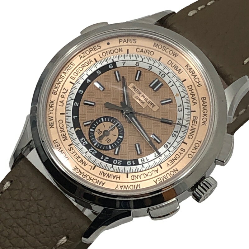 パテック・フィリップ PATEK PHILIPPE ワールドタイム クロノグラフ 5935A-001 ...