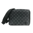 ルイ・ヴィトン LOUIS VUITTON ディストリクトPM M46255 モノグラム・エクリプス メンズ ショルダーバッグ【中古】