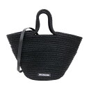 バレンシアガ BALENCIAGA イビザ バスケット トートバッグS 695611 ブラック ナイロン レディース トートバッグ【中古】