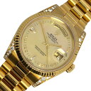 ロレックス ROLEX デイデイト36 イエローシェル 1183382BR イエローシェル K18YG 自動巻き メンズ 腕時計【中古】